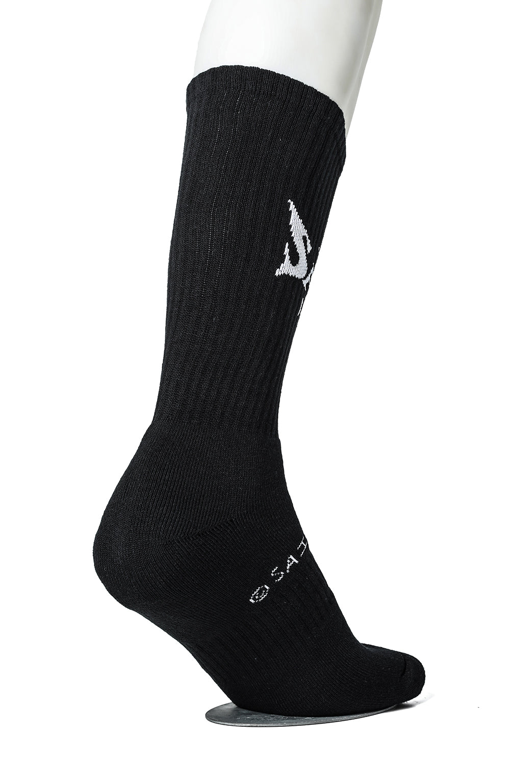 SHERMER ACADEMY × ©SAINT M×××××× SAINT ROOM Socks Black × White