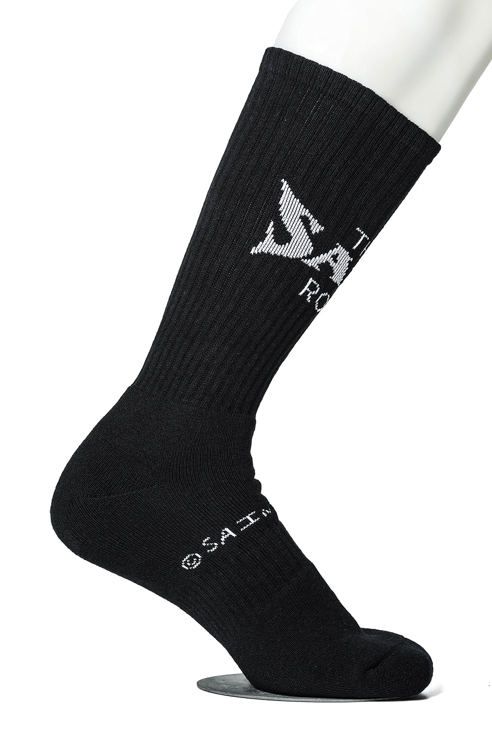 SHERMER ACADEMY × ©SAINT M×××××× SAINT ROOM Socks Black × White
