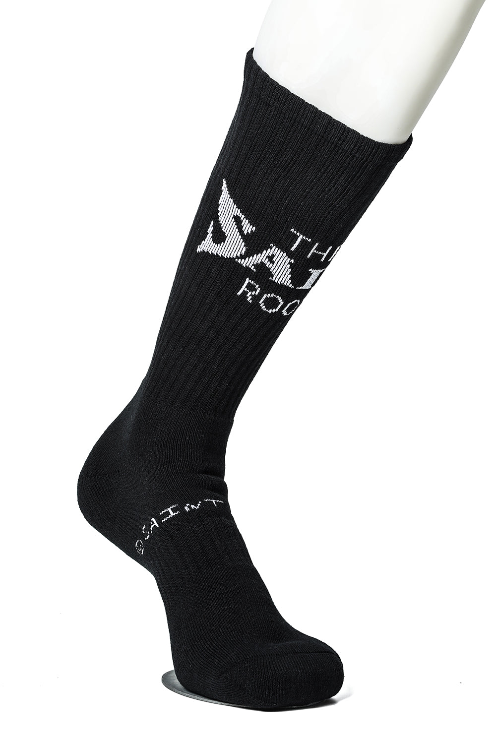 SHERMER ACADEMY × ©SAINT M×××××× SAINT ROOM Socks Black × White