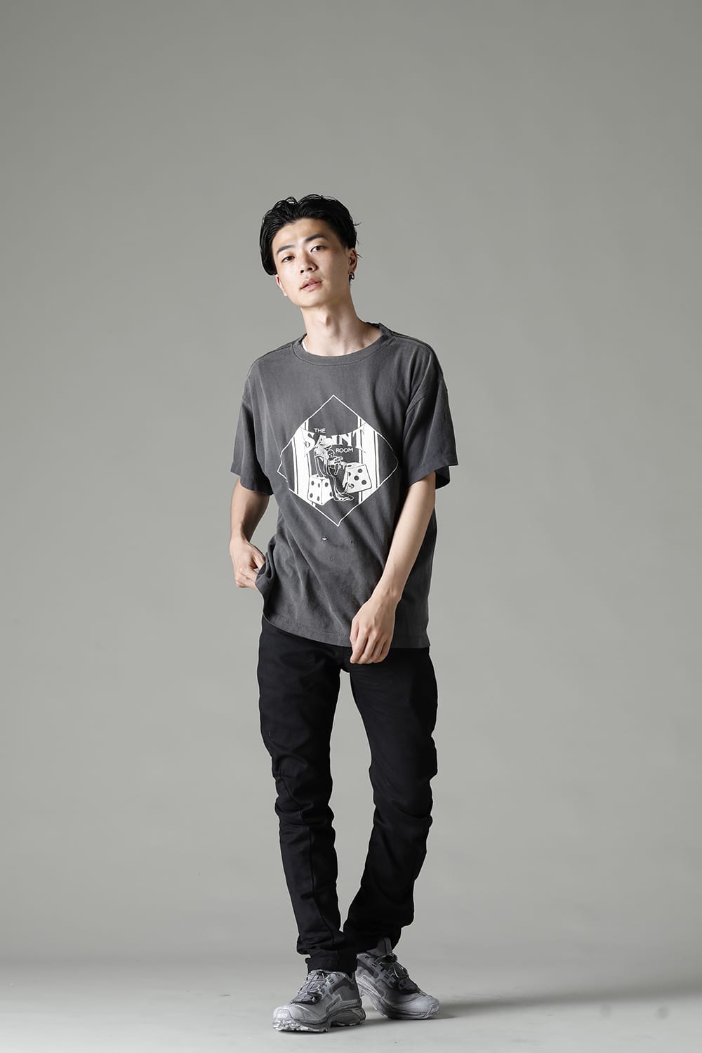 SHERMER ACADEMY × ©SAINT M×××××× SAINT ROOM Short sleeve T-shirt