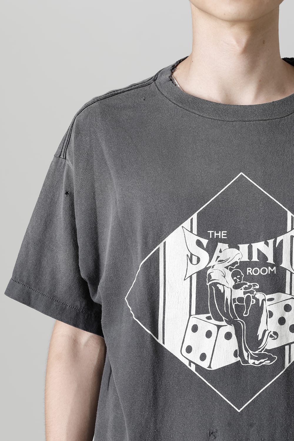 SHERMER ACADEMY × ©SAINT M×××××× SAINT ROOM Short sleeve T-shirt