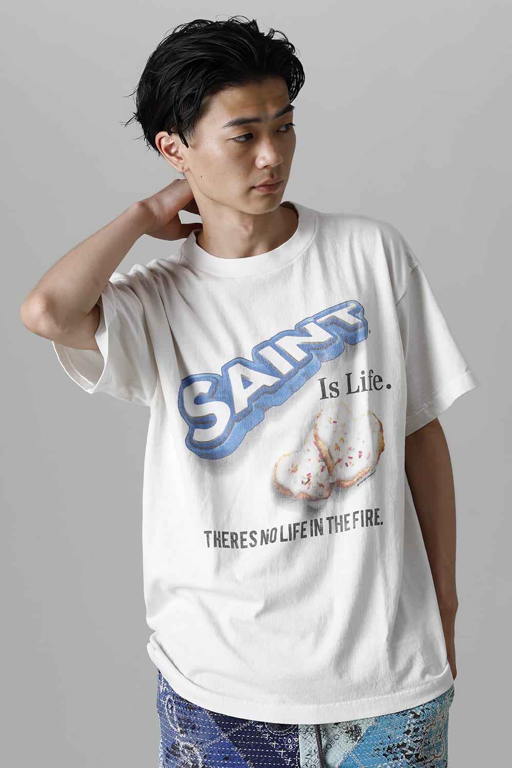 SHERMER ACADEMY × ©SAINT M×××××× OREO Short sleeve T-shirt