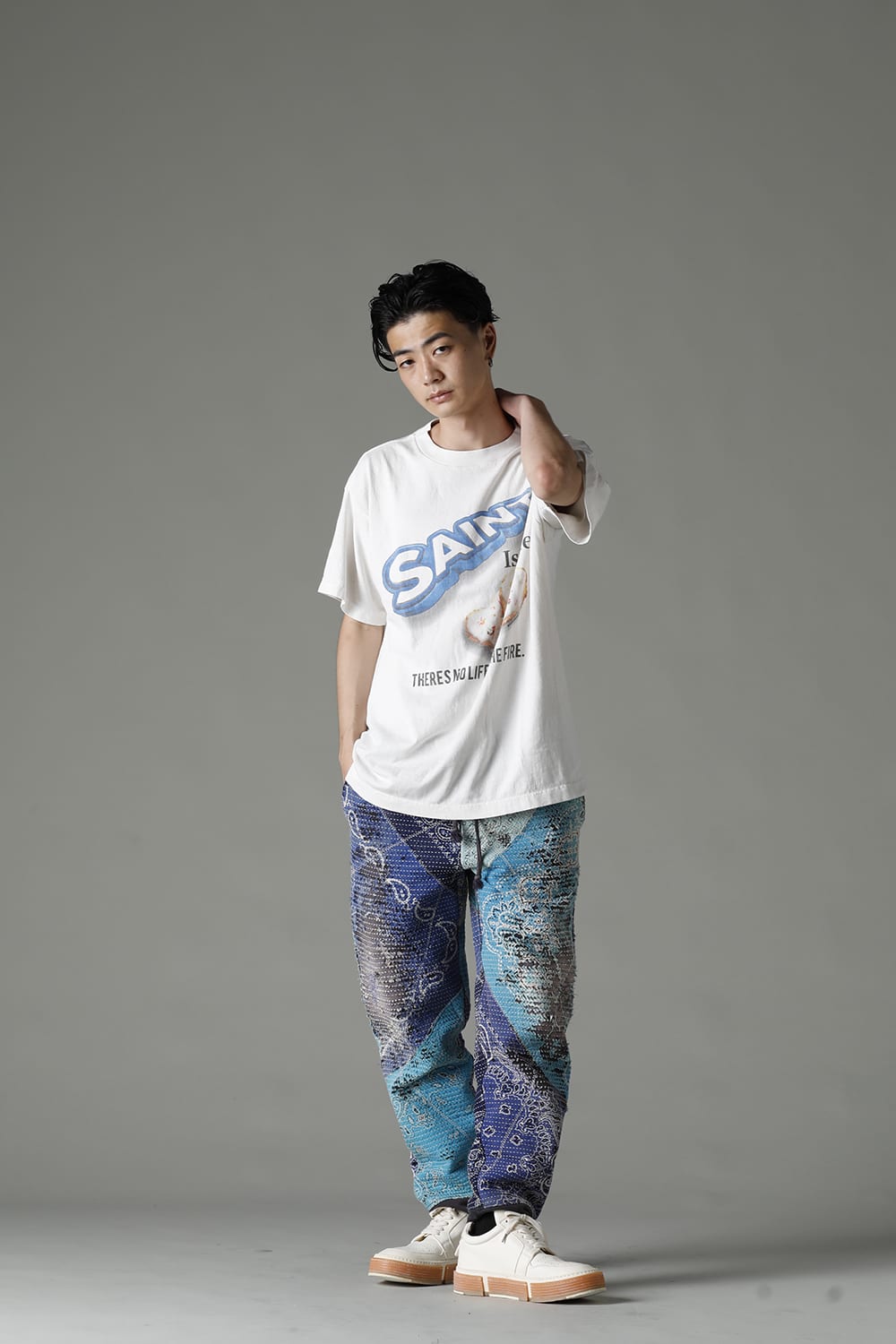 SHERMER ACADEMY × ©SAINT M×××××× OREO Short sleeve T-shirt