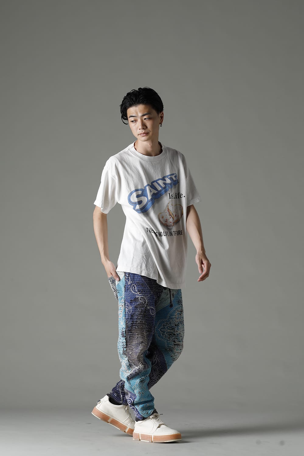 SHERMER ACADEMY × ©SAINT M×××××× OREO Short sleeve T-shirt