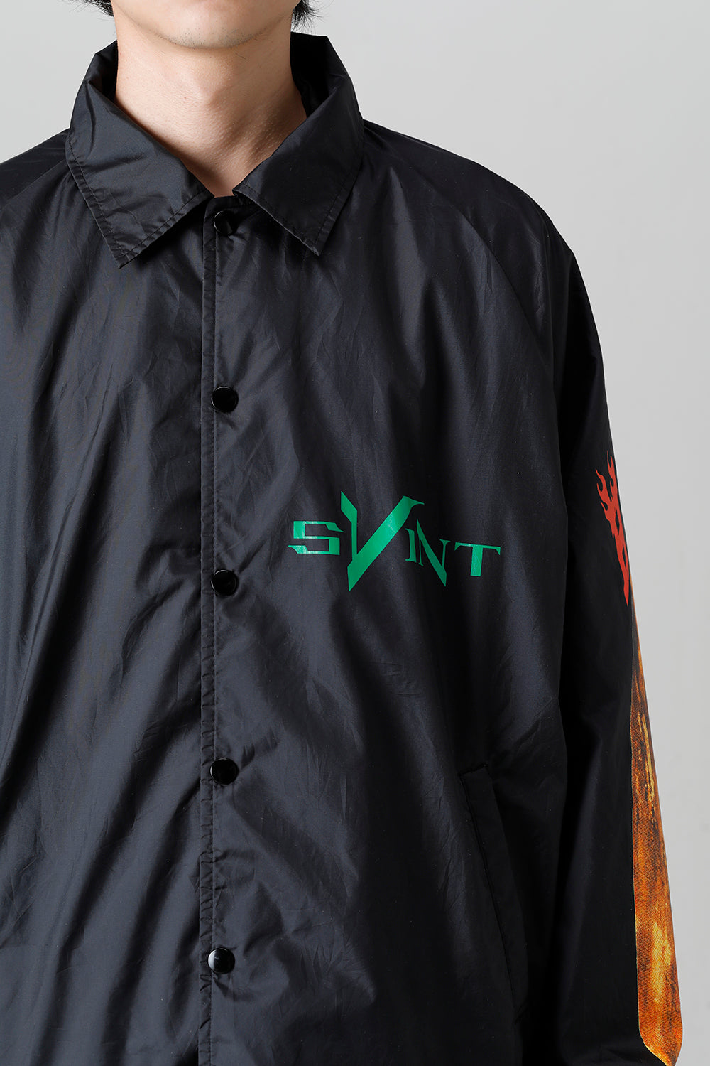 VLONE × ©SAINT M×××××× SKULL Coach Jacket