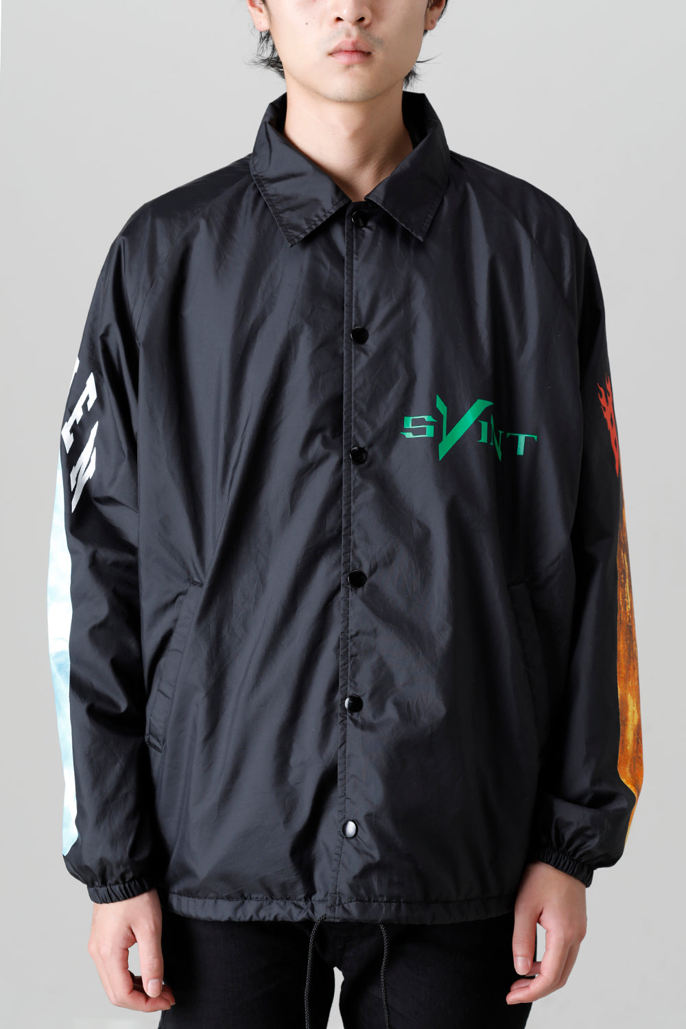 VLONE × ©SAINT M×××××× SKULL Coach Jacket