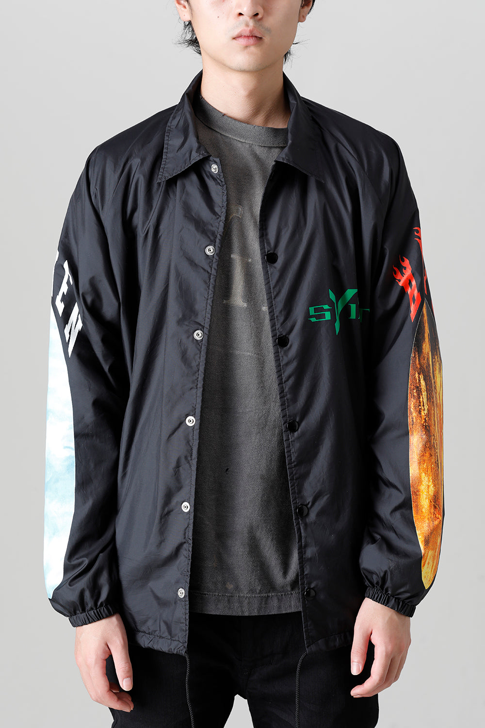 VLONE × ©SAINT M×××××× SKULL Coach Jacket