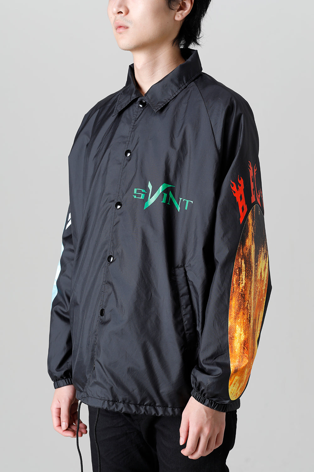 VLONE × ©SAINT M×××××× SKULL Coach Jacket