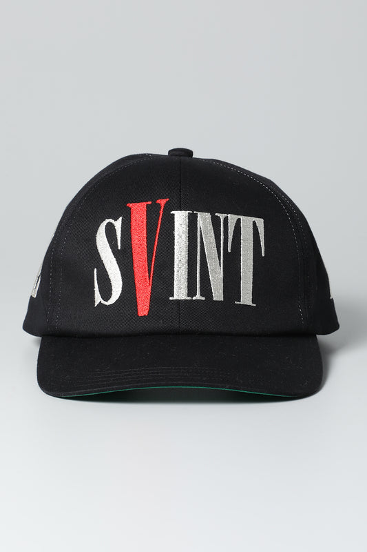 VLONE × ©SAINT M×××××× Cap Black