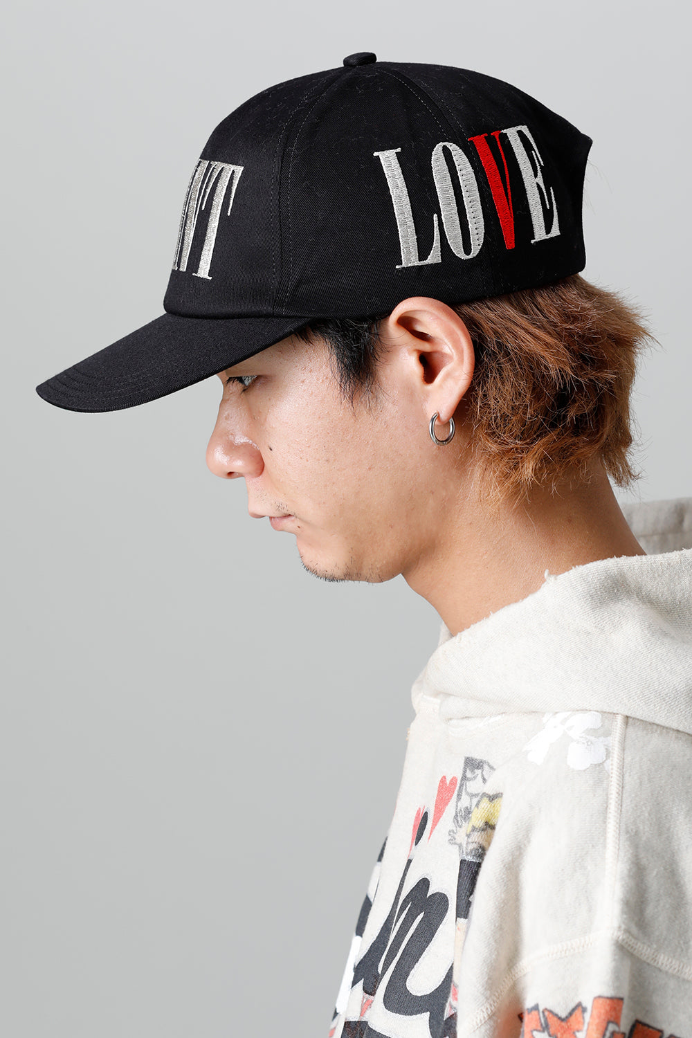 VLONE × ©SAINT M×××××× Cap Black