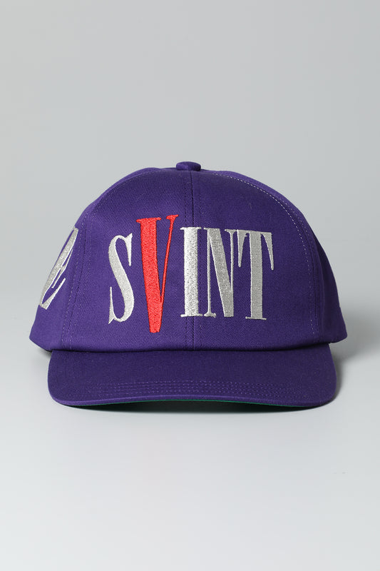 VLONE × ©SAINT M×××××× Cap Purple