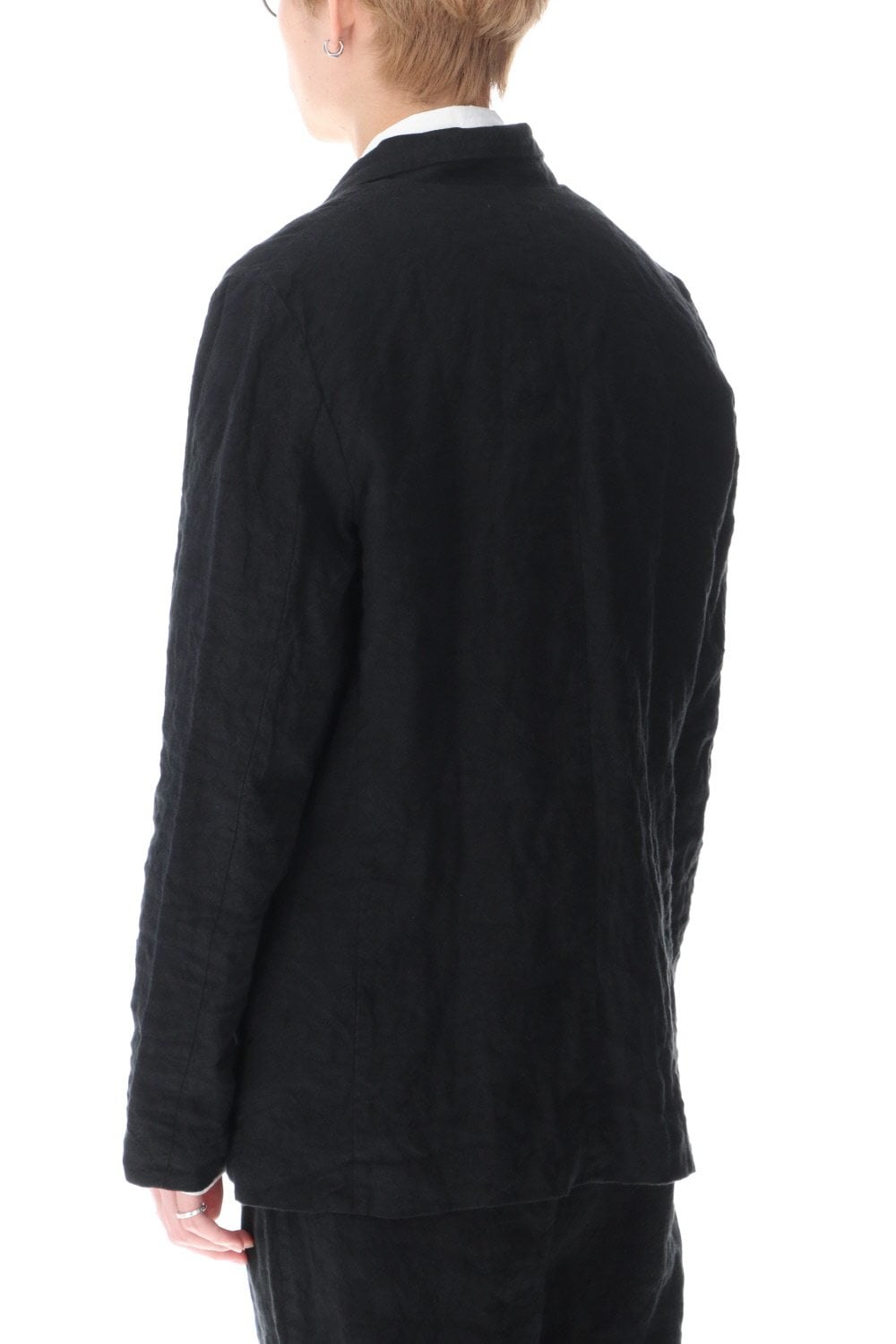 Artist Linen 3B Peaked Lapel Jacket 