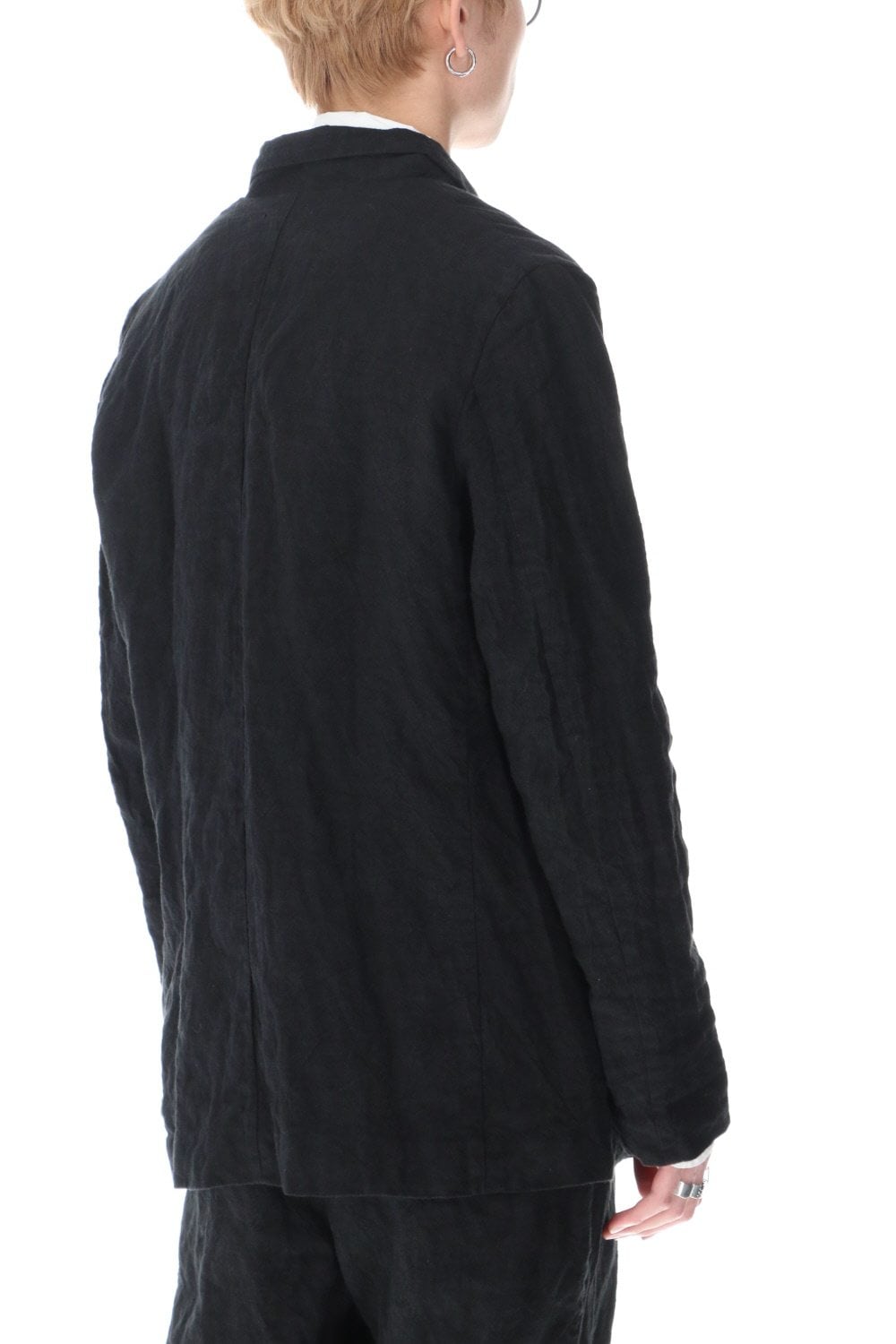 Artist Linen 3B Peaked Lapel Jacket 