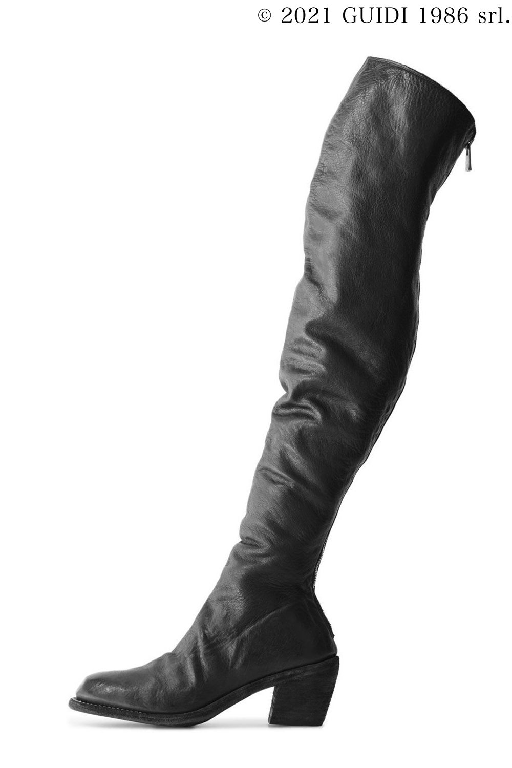 SB12 - Back Zip Over-The-Knee Boots