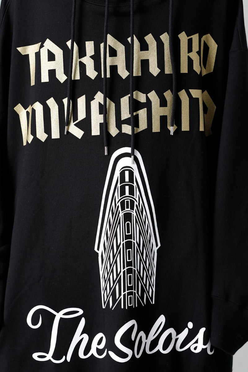 double zip balloon shaped hoodie.