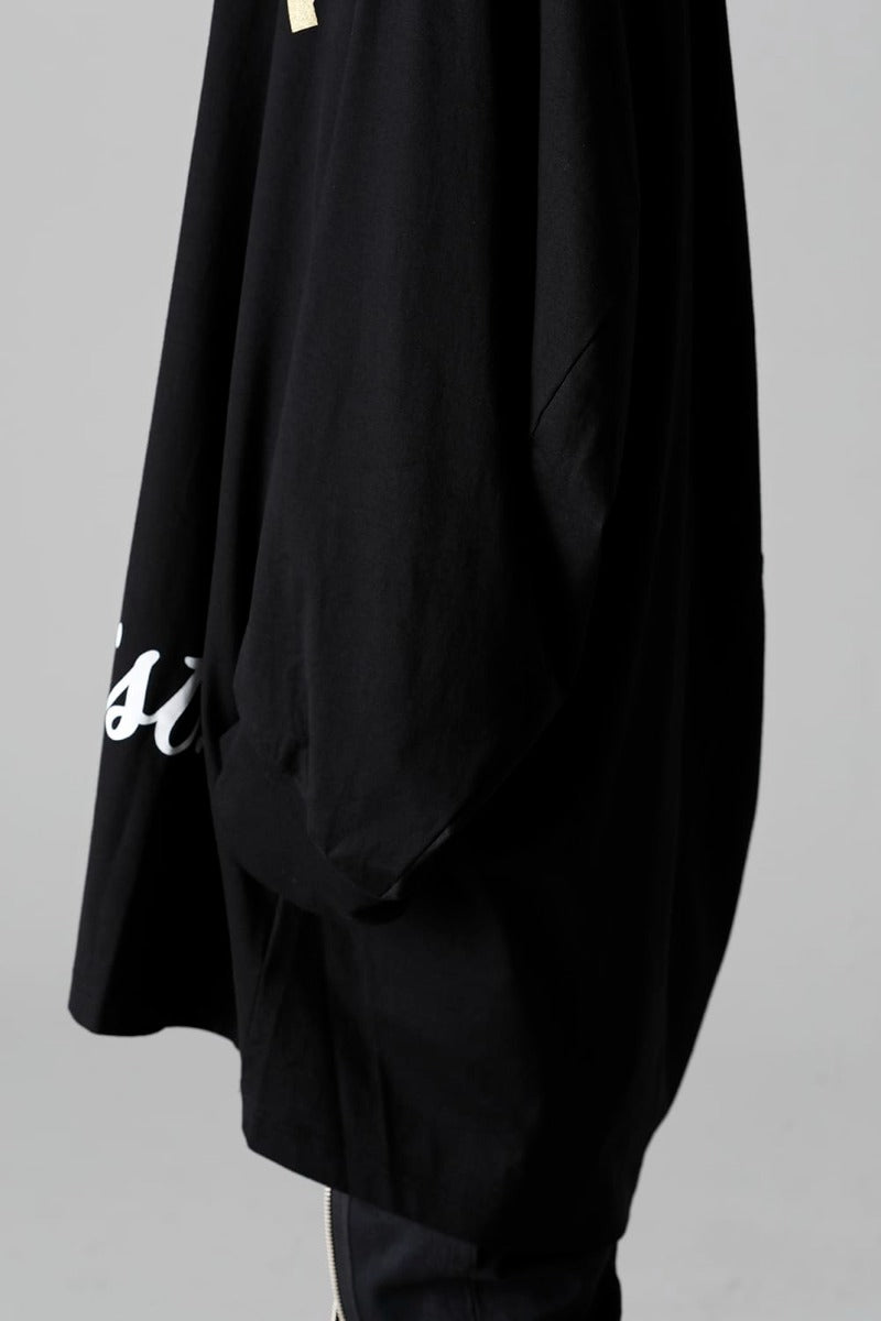 ダブルジップ バルーンシェイプド バラクラバ ネック シャツ