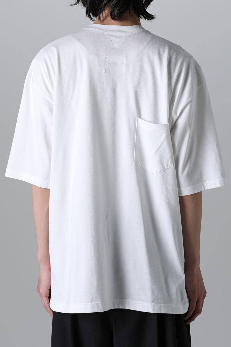 new two-way zip reverse oversized s/s t.(Jersey)(solid)