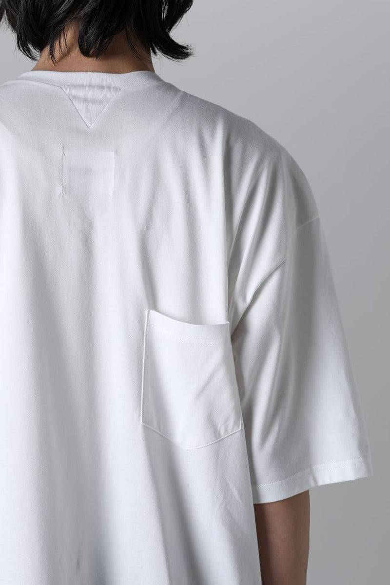 new two-way zip reverse oversized s/s t.(Jersey)(solid)