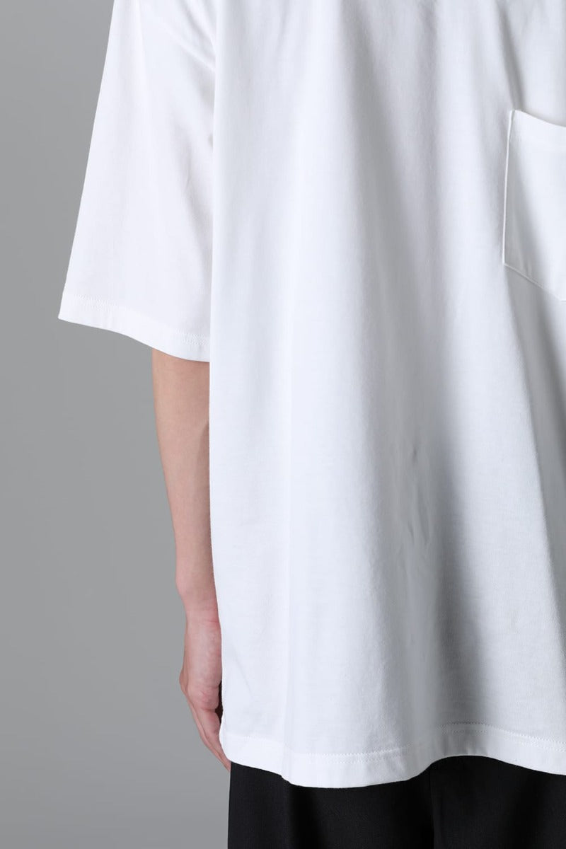 new two-way zip reverse oversized s/s t.(Jersey)(solid)
