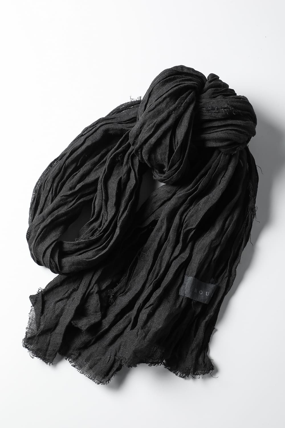 Linen Stole Black