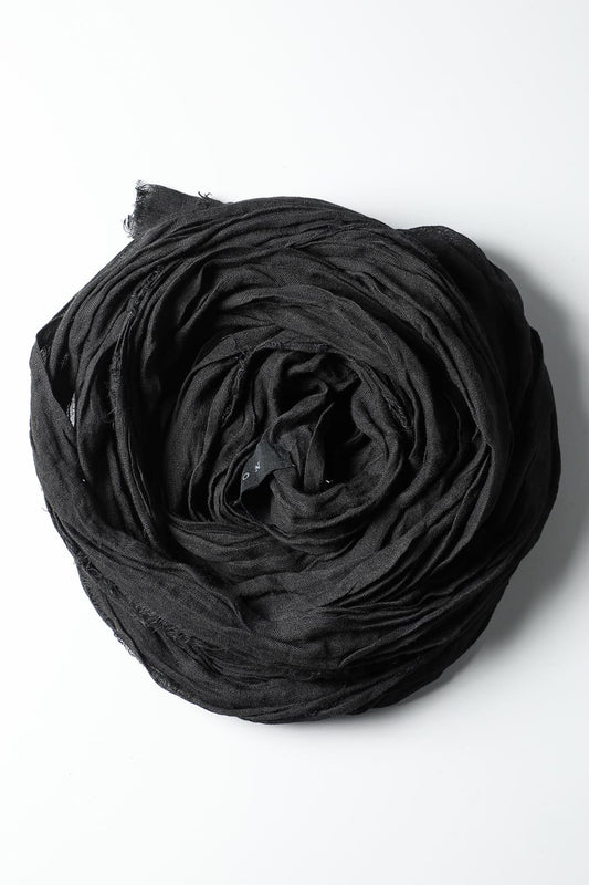 Linen Stole Black