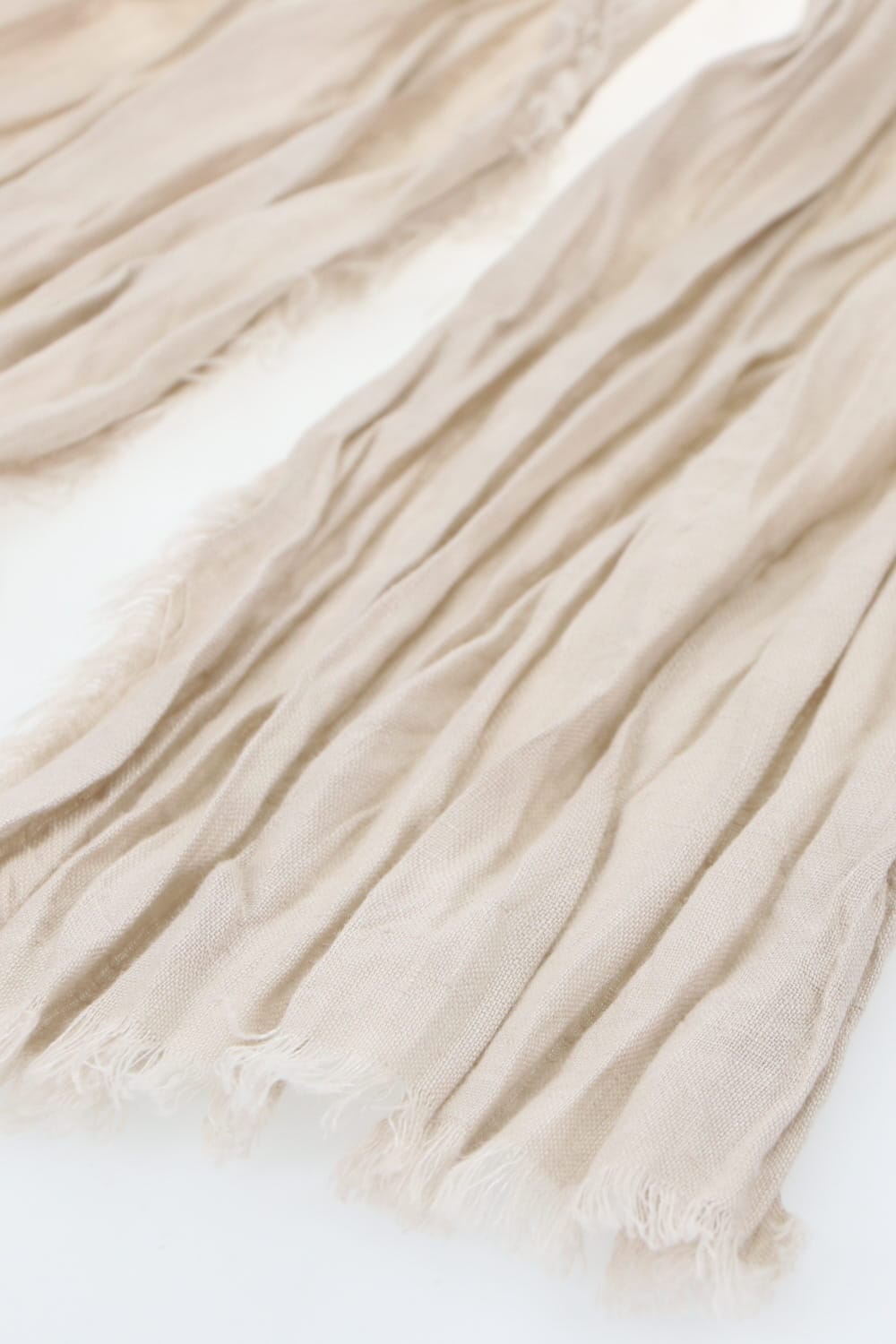 フレンチ リネン ストール エクリュ