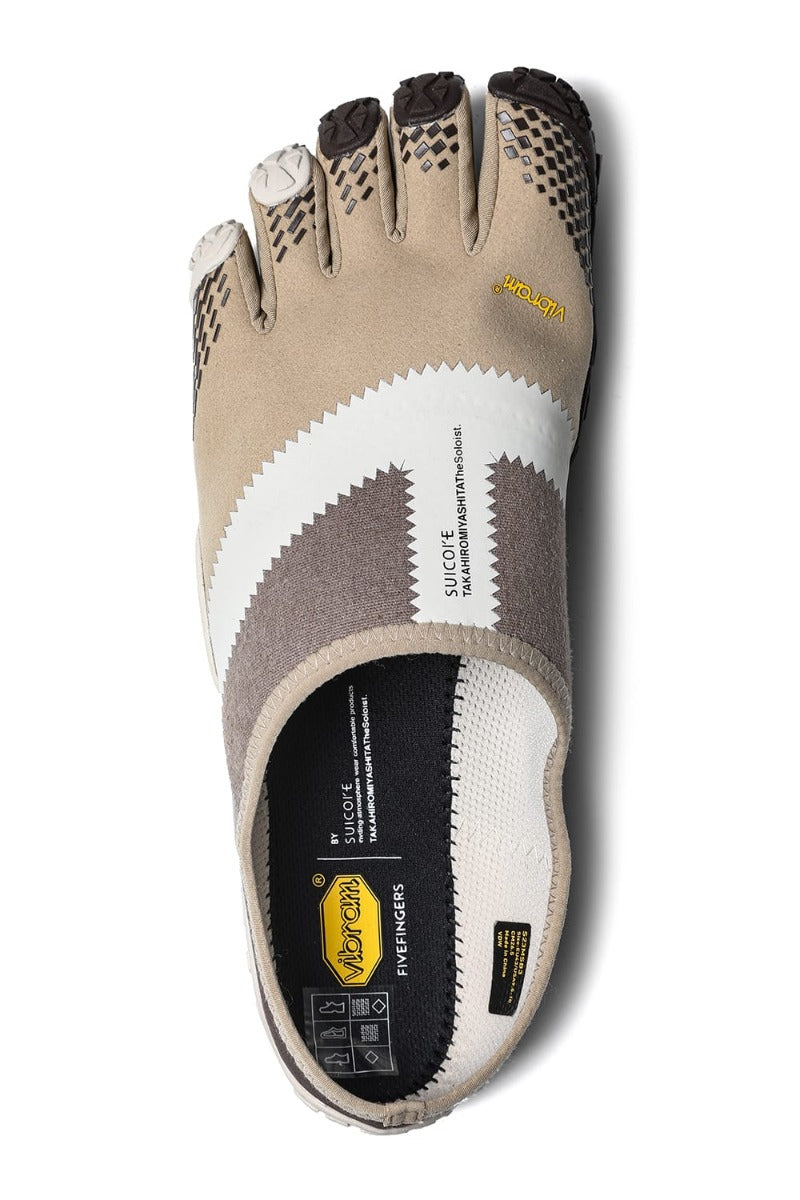 nin-sabo-soloist.(fivefinger slip on) Beige