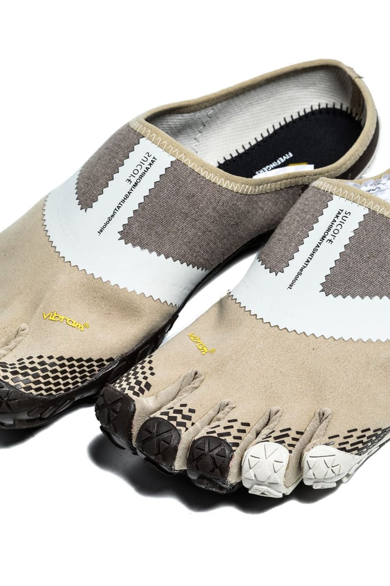 nin-sabo-soloist.(fivefinger slip on) Beige