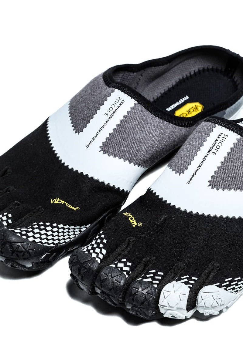 nin-sabo-soloist.(fivefinger slip on) Black