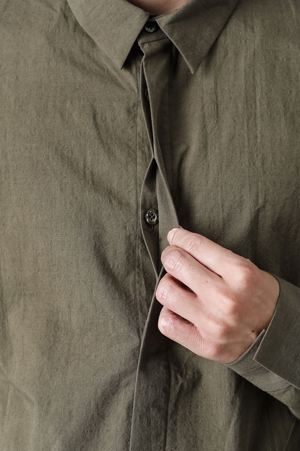 Basic Shirts Khaki Green