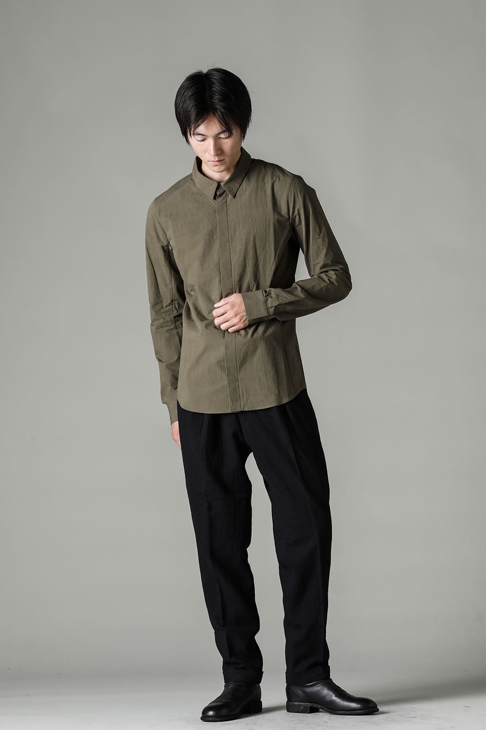 Basic Shirts Khaki Green