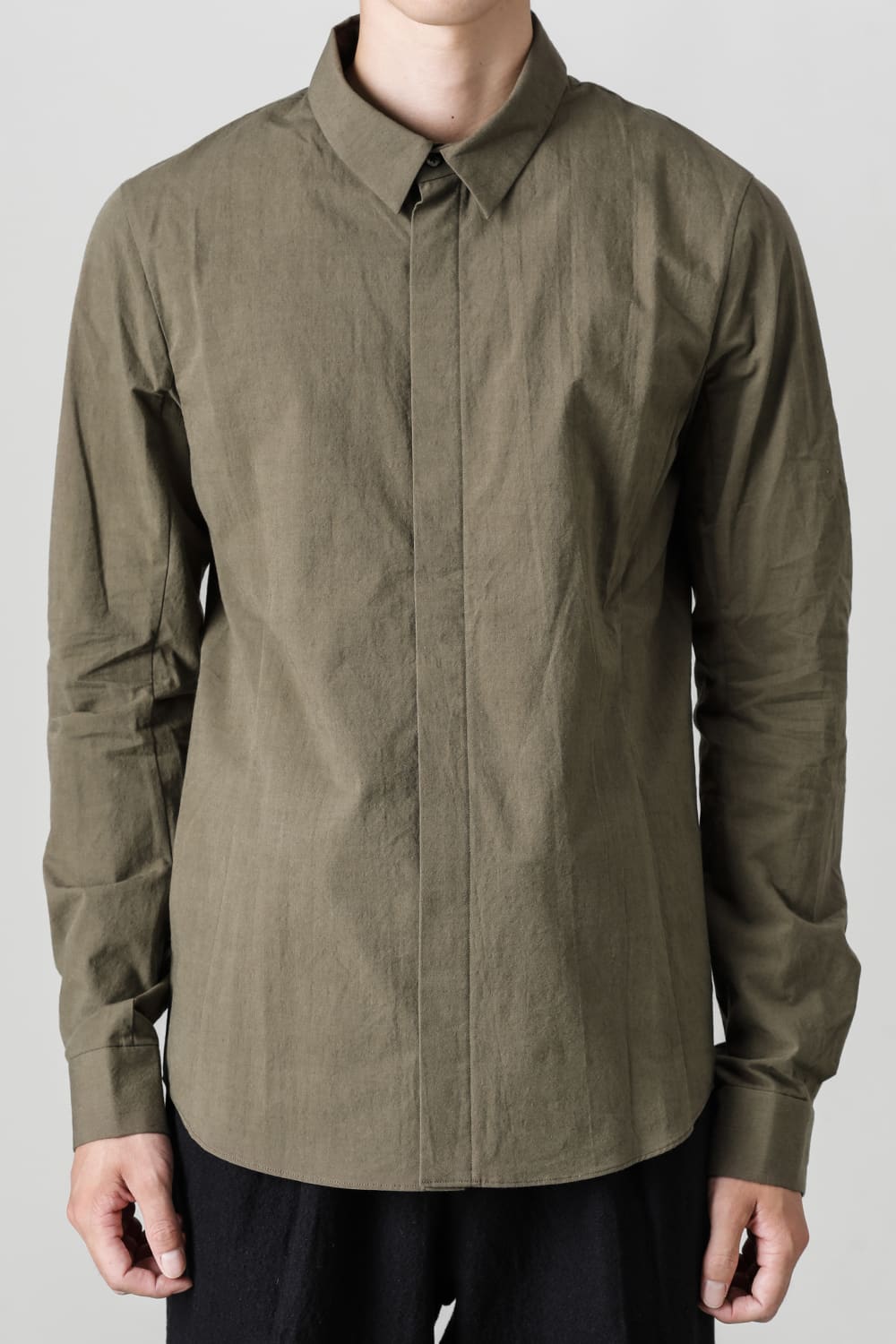 Basic Shirts Khaki Green