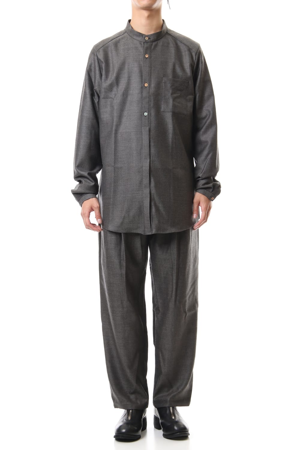 Wool Twill High West Pants - PA83-LW4