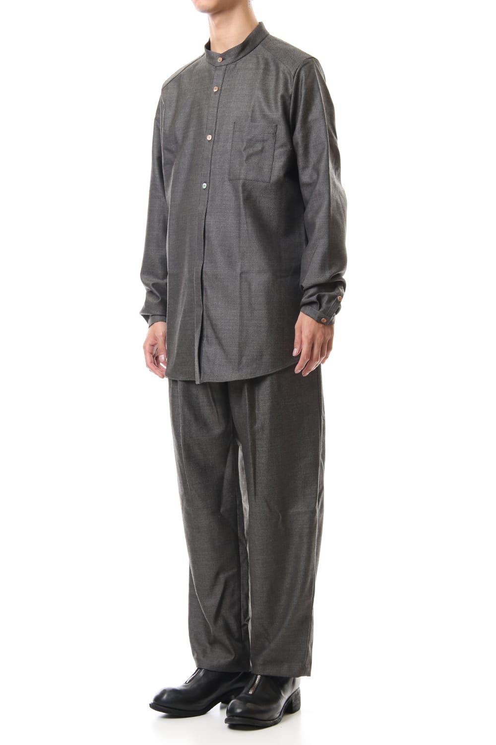 Wool Twill High West Pants - PA83-LW4