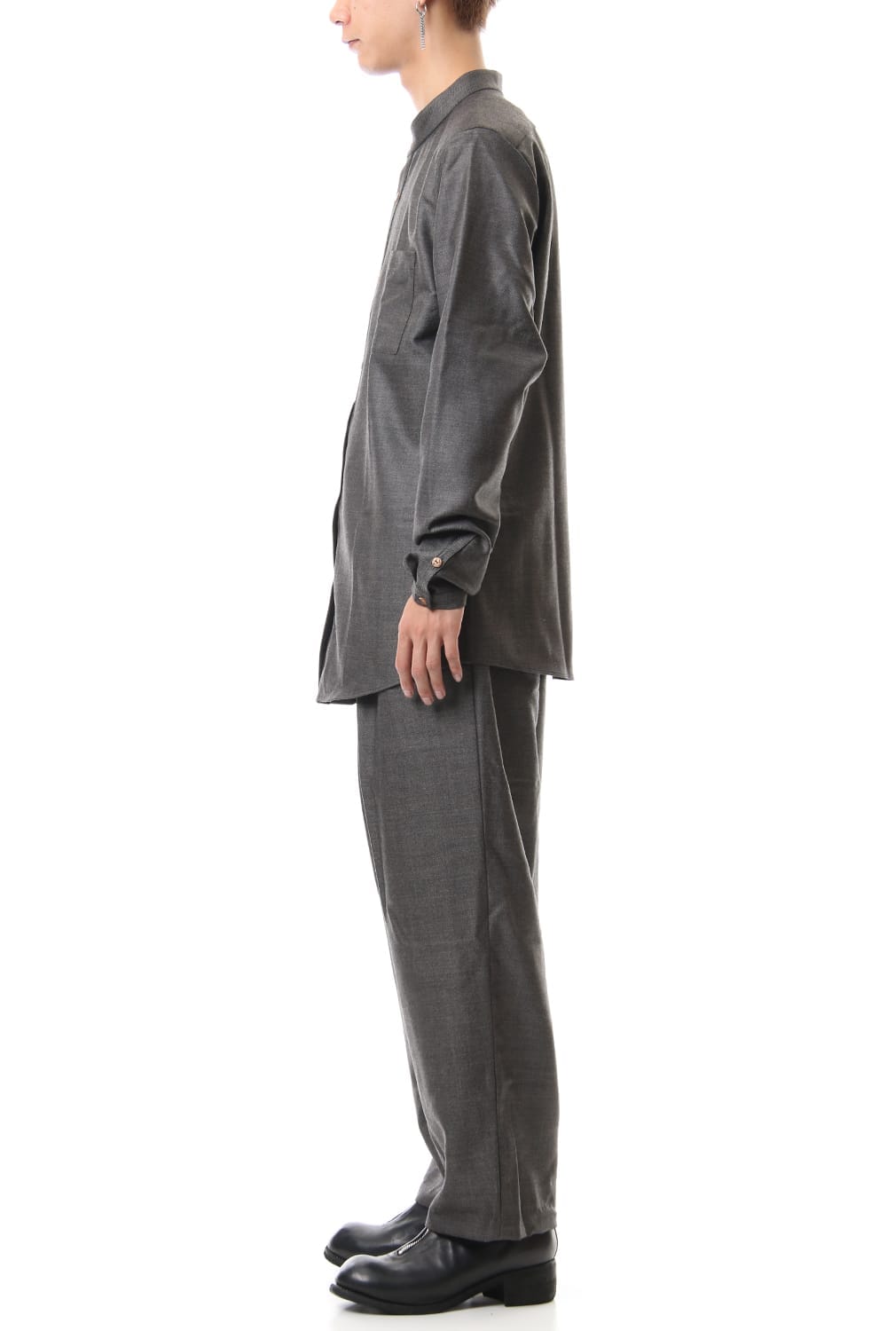 Wool Twill High West Pants - PA83-LW4