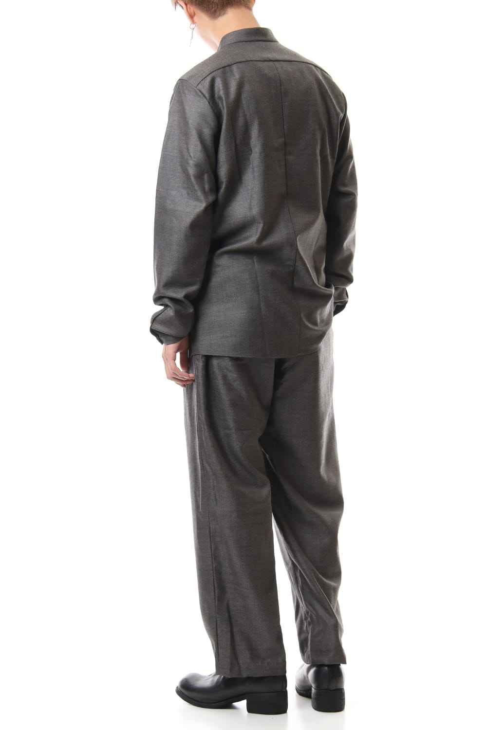 Wool Twill High West Pants - PA83-LW4