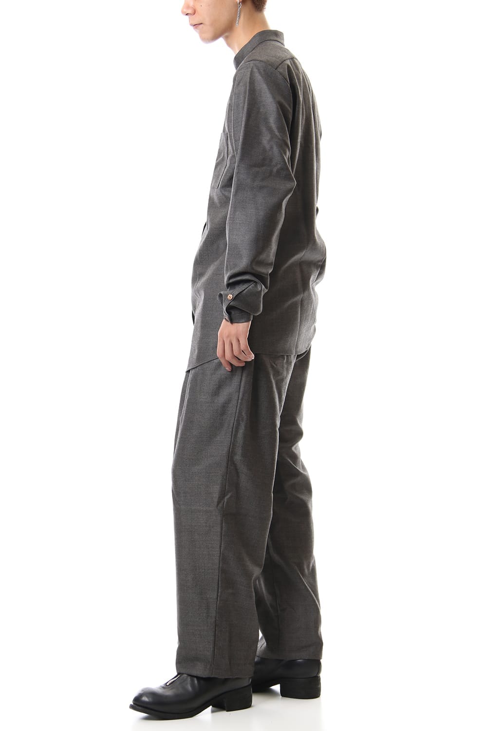 Wool Twill High West Pants - PA83-LW4