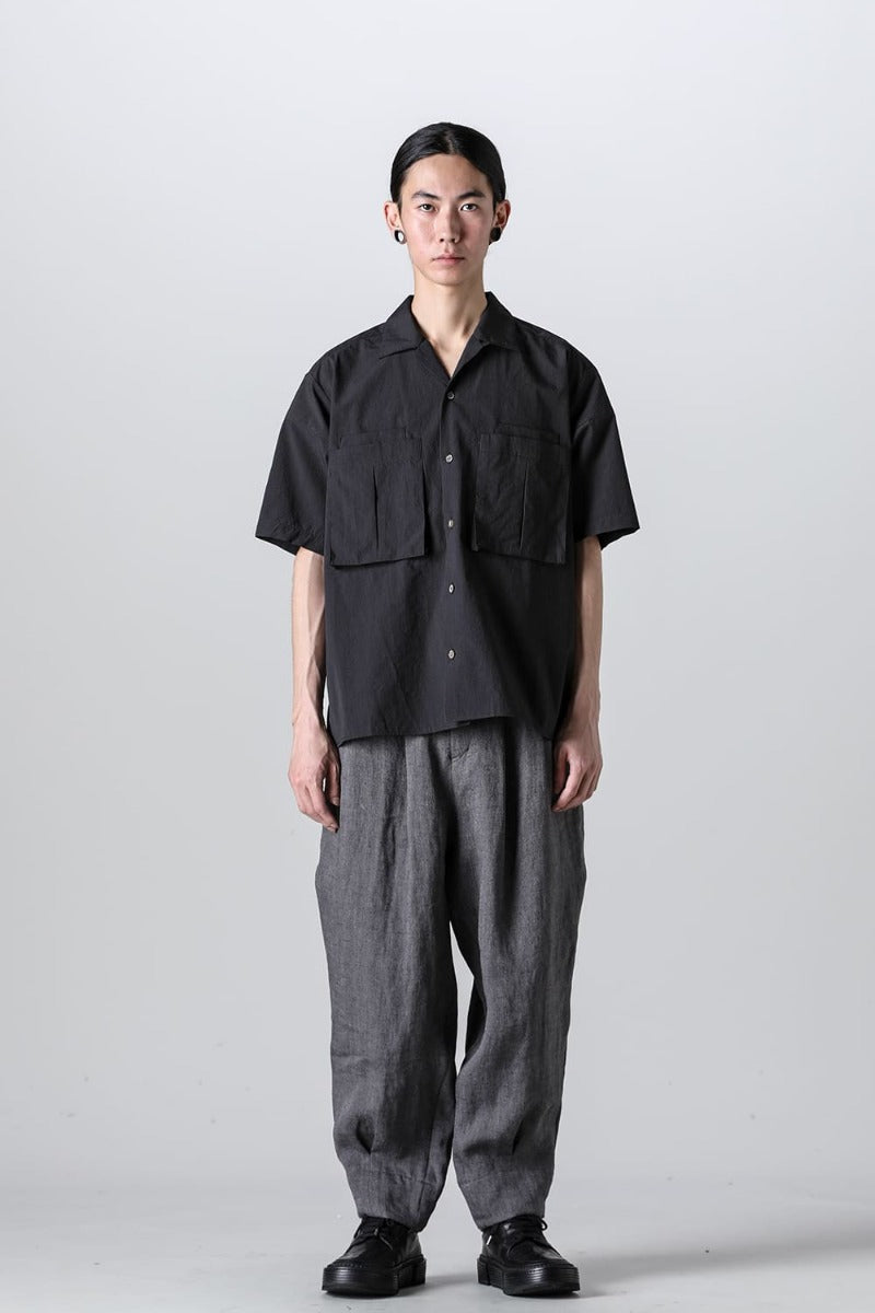 Pinstripe Cotton Bowling Shirts