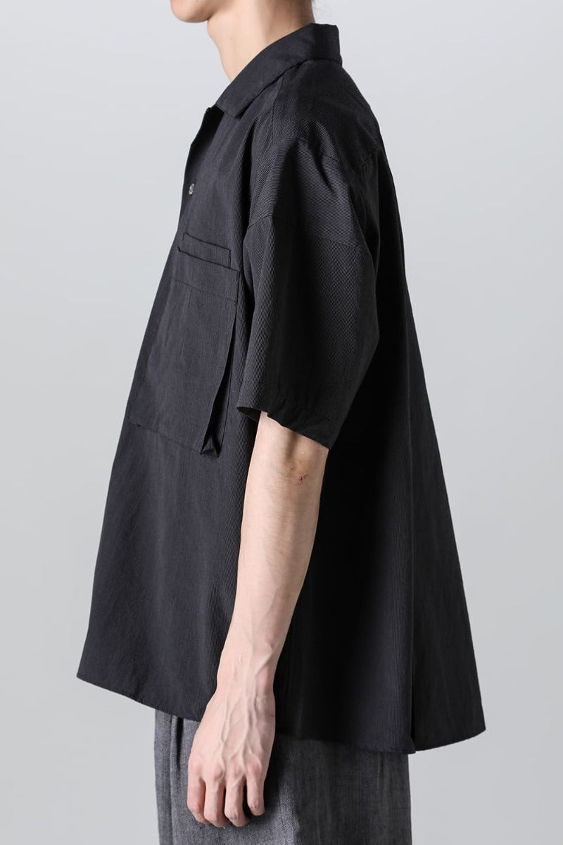 Pinstripe Cotton Bowling Shirts