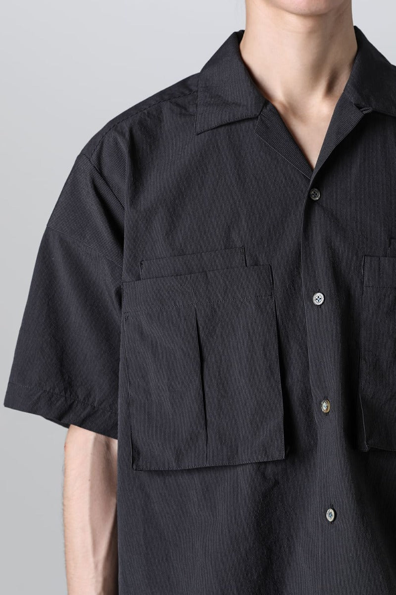 Pinstripe Cotton Bowling Shirts