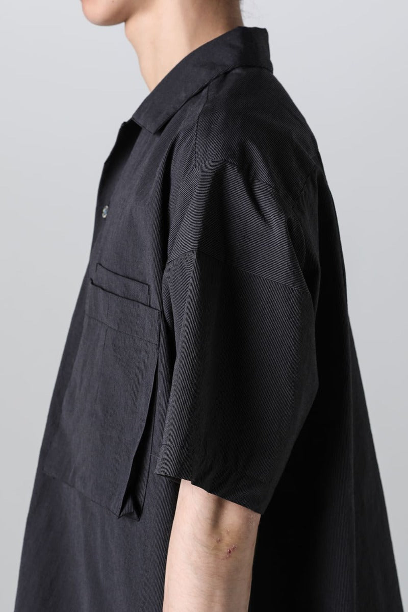 Pinstripe Cotton Bowling Shirts