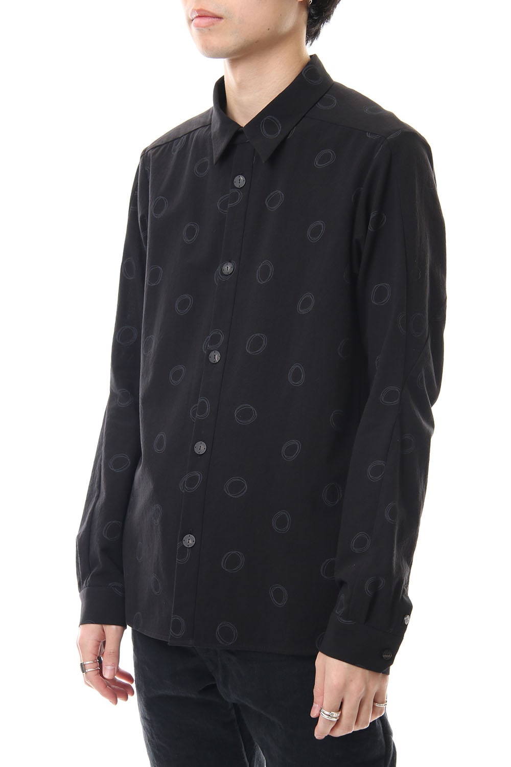 Shirt Cotton circle print