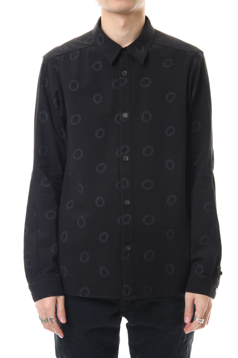 Shirt Cotton circle print