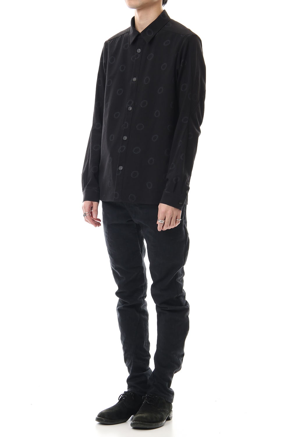 Shirt Cotton circle print