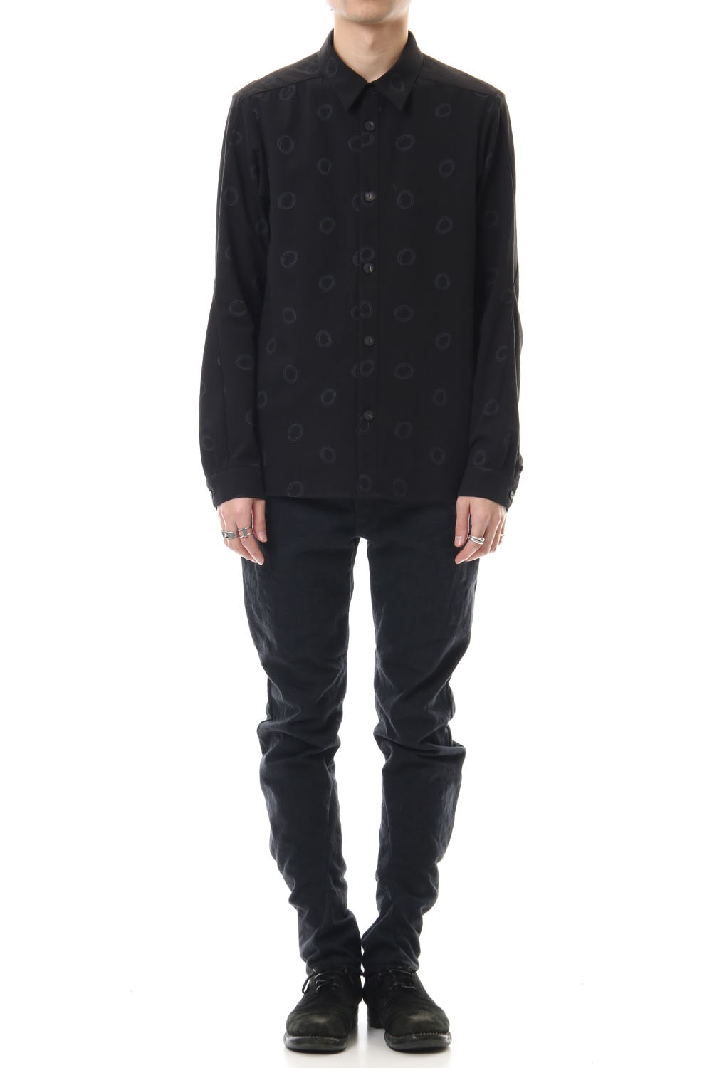 Shirt Cotton circle print