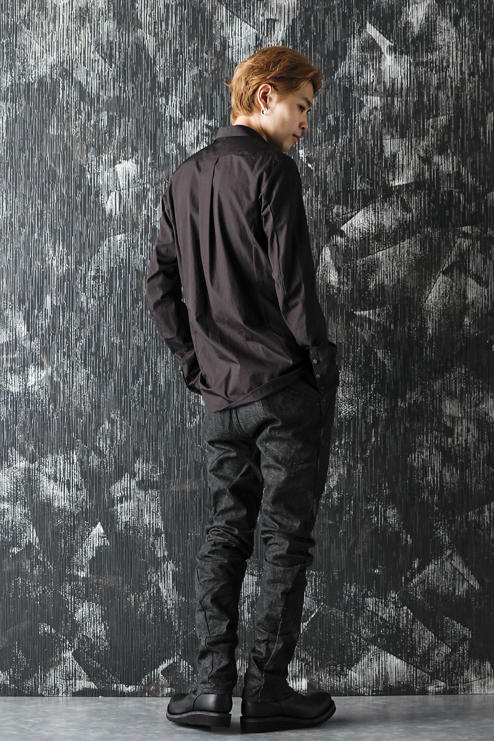 Shirt 120/2 egyptian cotton ( FINX ) Charcoal