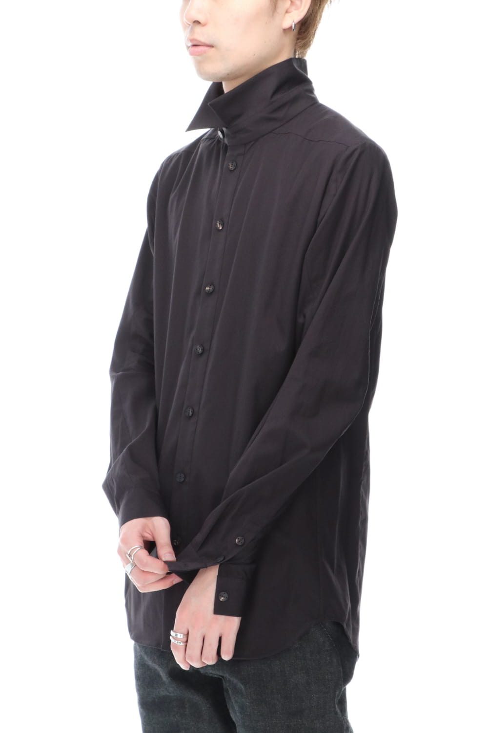 Shirt 120/2 egyptian cotton ( FINX ) Charcoal