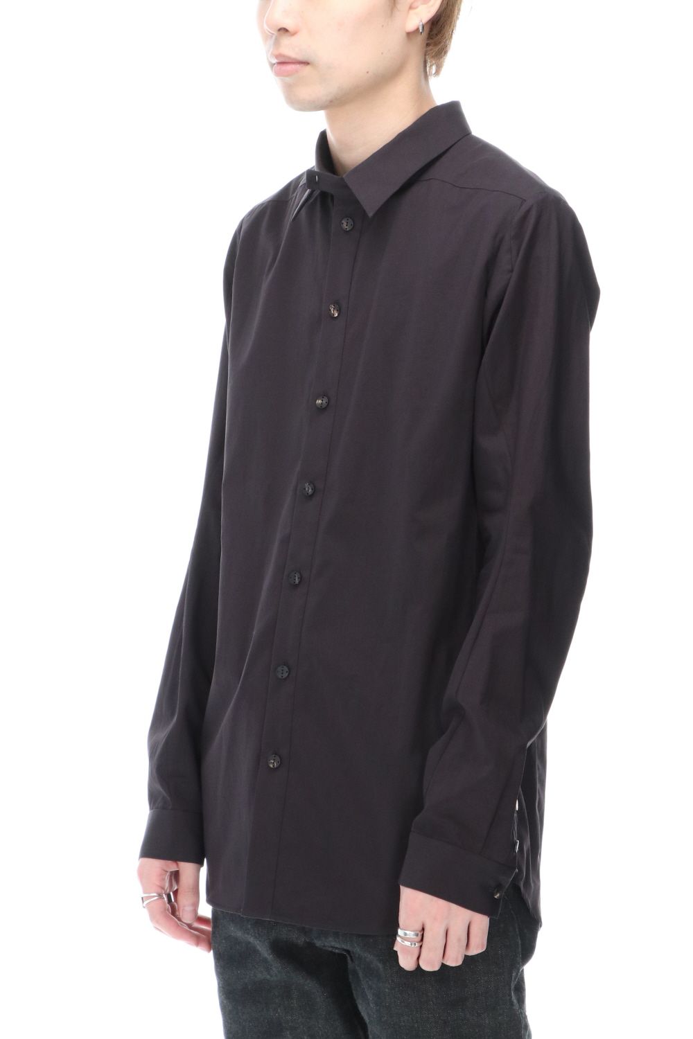 Shirt 120/2 egyptian cotton ( FINX ) Charcoal