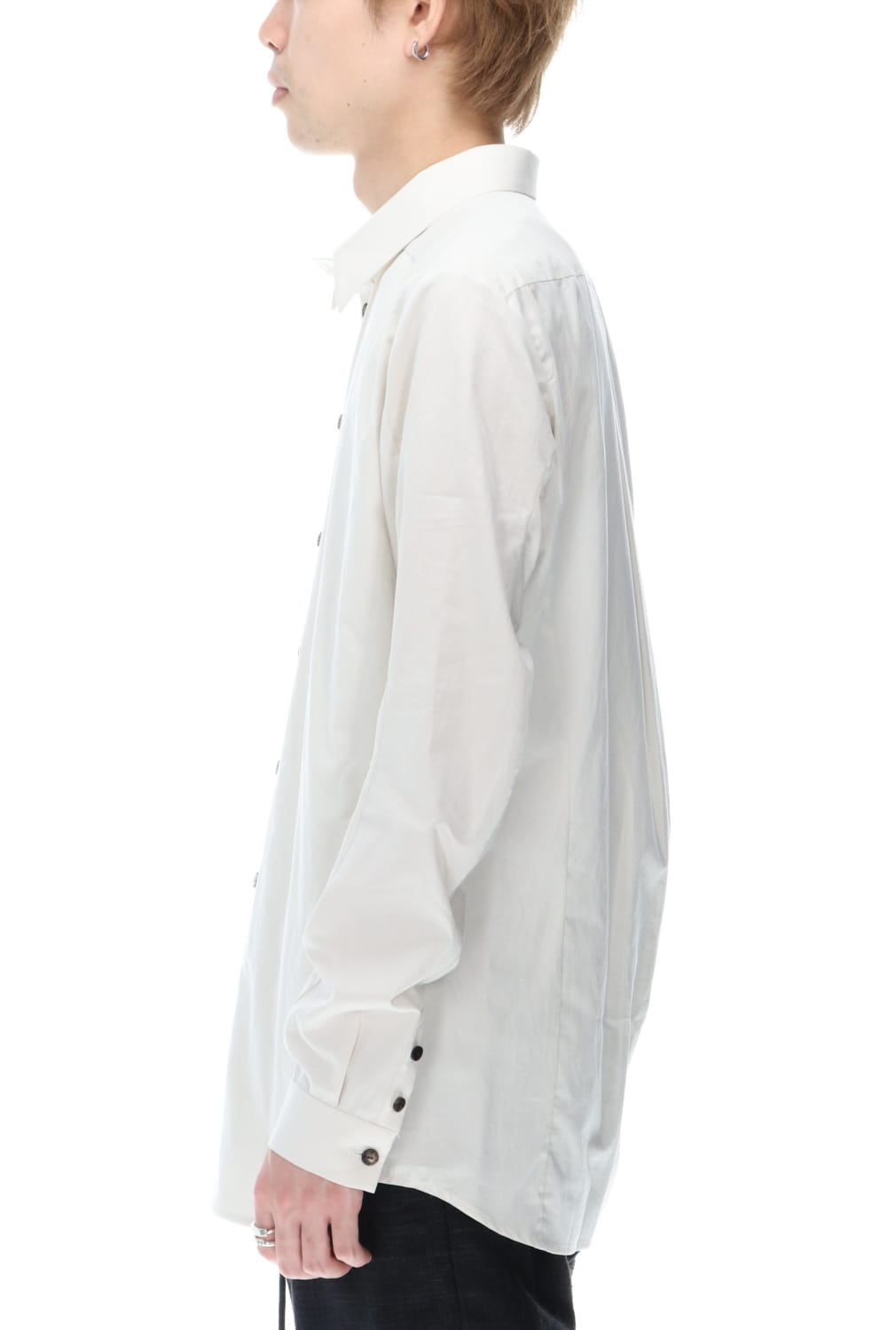 Shirt 120/2 egyptian cotton ( FINX ) White Gray