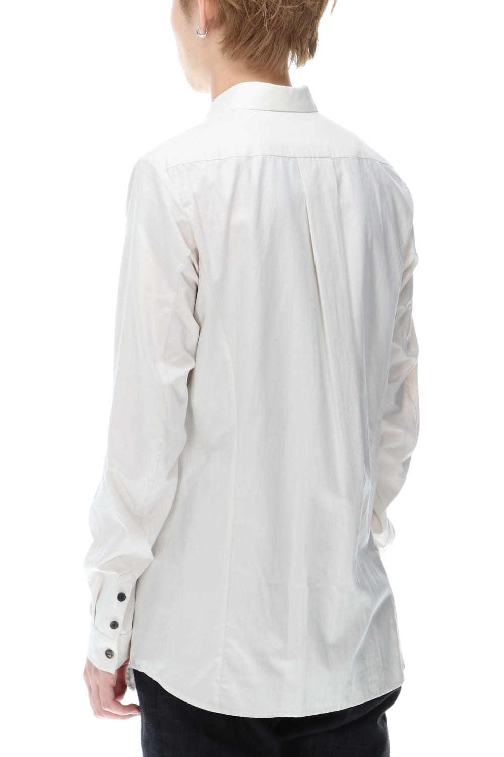 Shirt 120/2 egyptian cotton ( FINX ) White Gray
